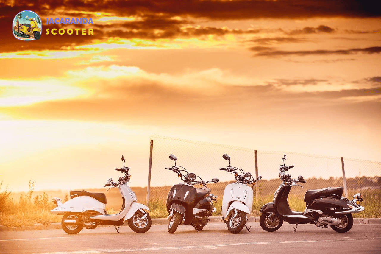 Scooter pour la location