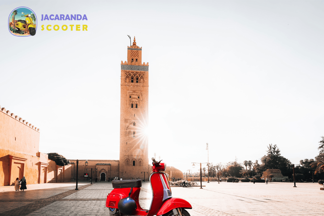 Visite médina avec scooter